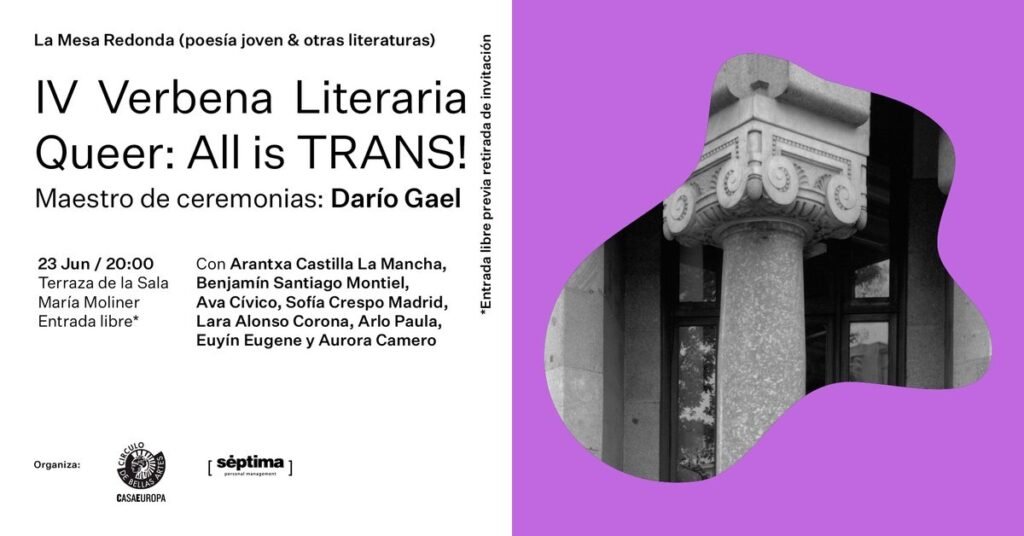 IV Verbena Literaria Queer @ Círculo de Bellas Artes